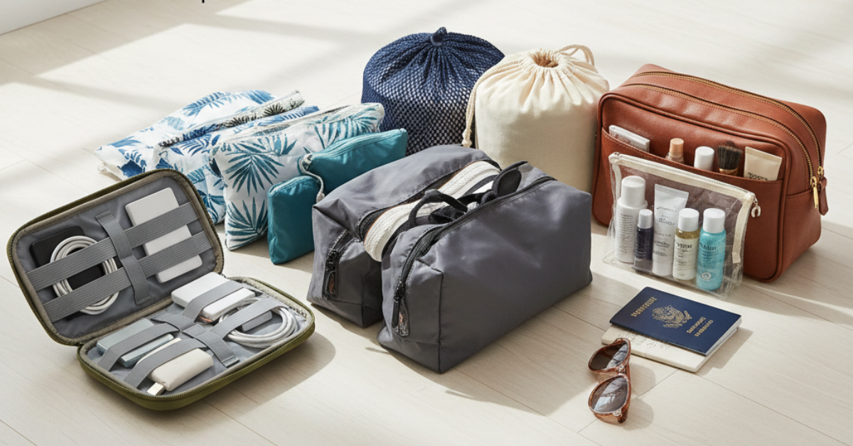 Travel- Friendly Storage Bags & Organization Tools Staying organized is crucial during transnational trip. Top trip-friendly storehouse bags include Leakproof shoe bags Laundry bags Cable organizers Zip cinch sacks Toiletry pouches