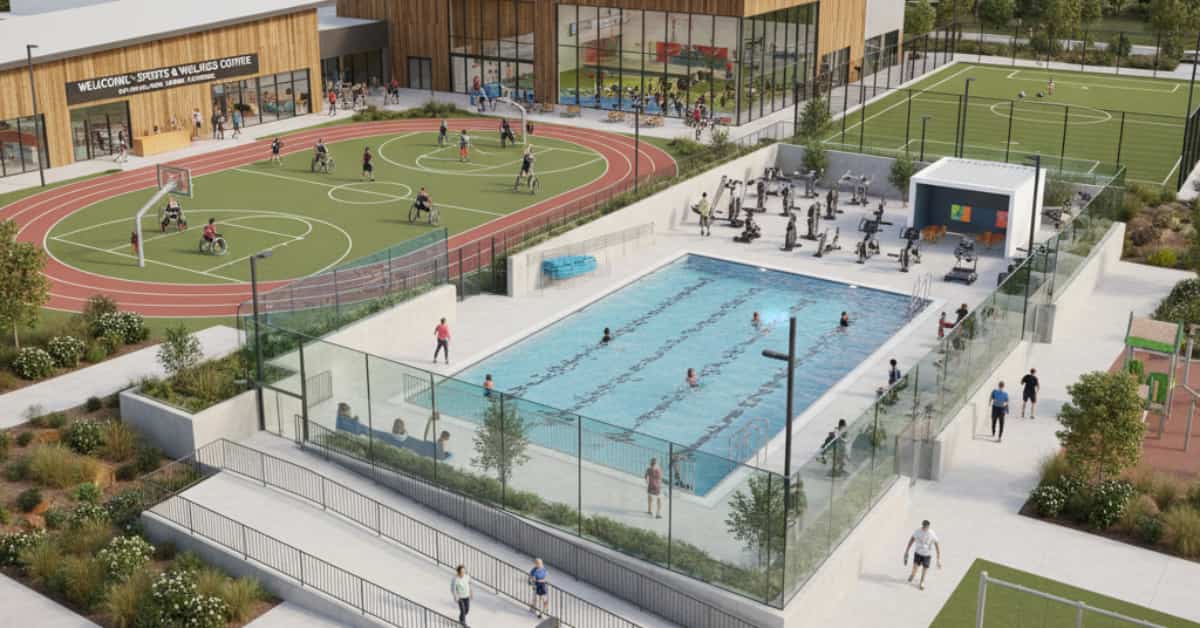 A Full Community Sports Centre With Inclusive Access