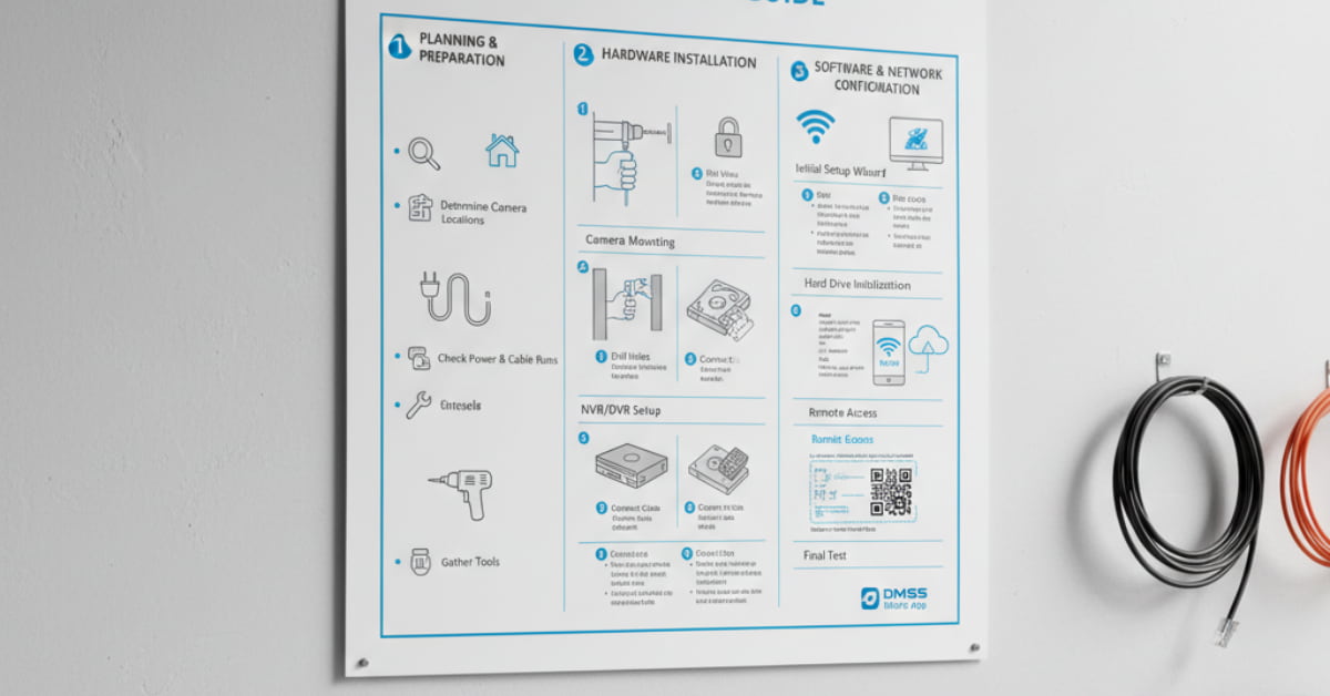 Installation Guide: Setting Up Your Dahua CCTV System