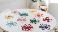 Pipe cleaner flowers