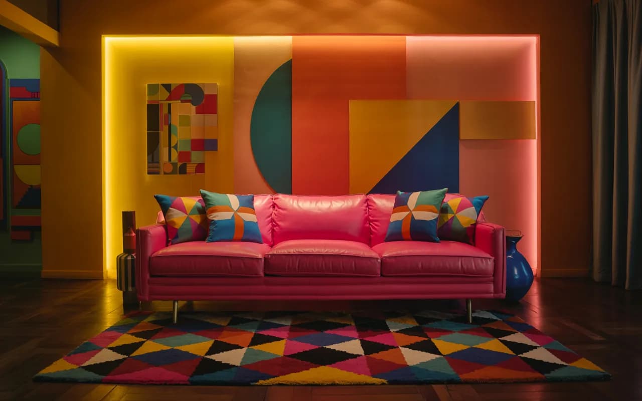 80s Living Room Retro Vintage Ideas