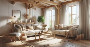 Modern Country Living Room Decor