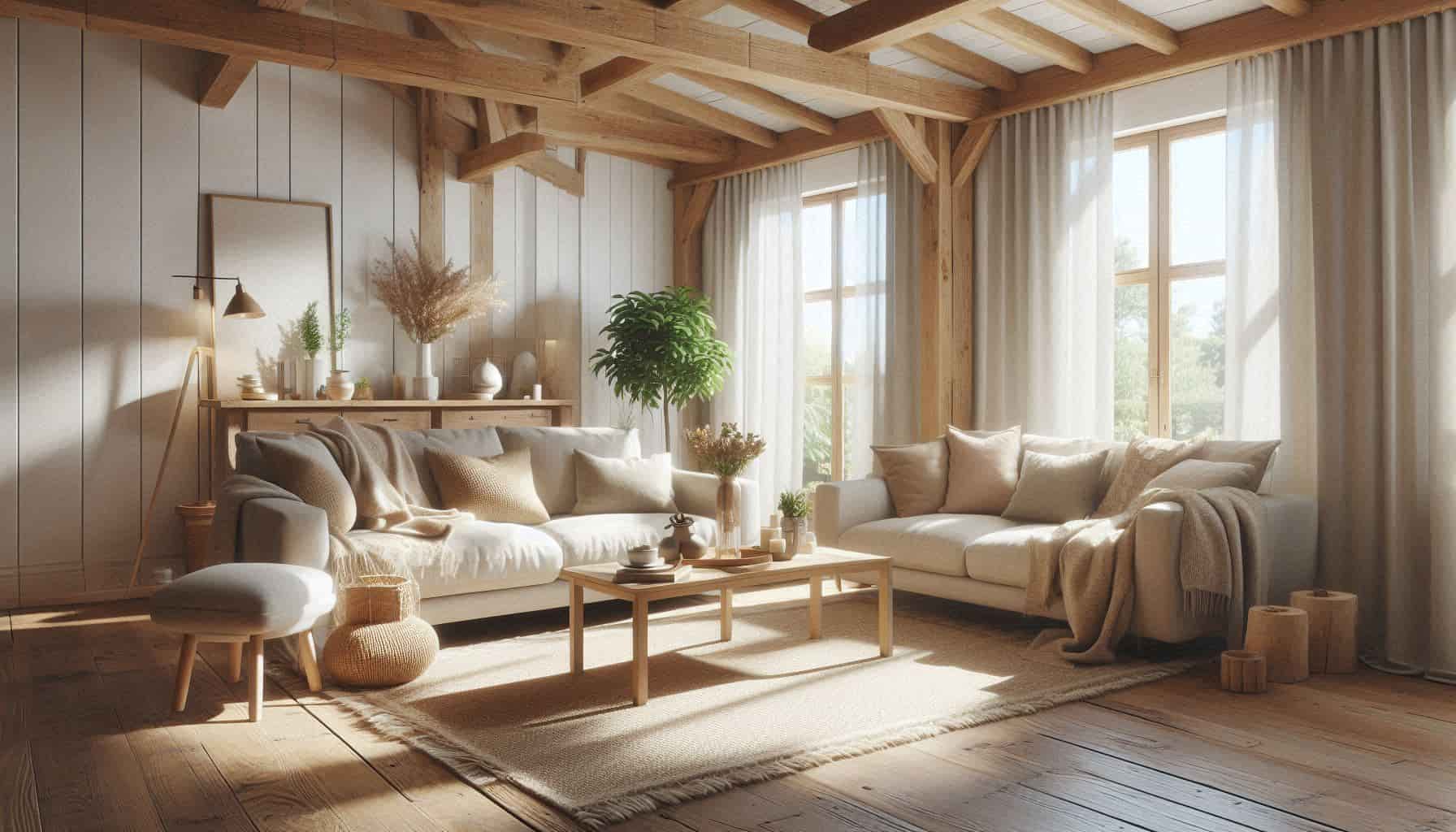 Modern Country Living Room Decor