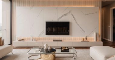 Modern Luxury TV Wall Decor