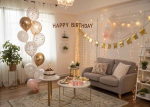 Living Room Birthday Decor Ideas