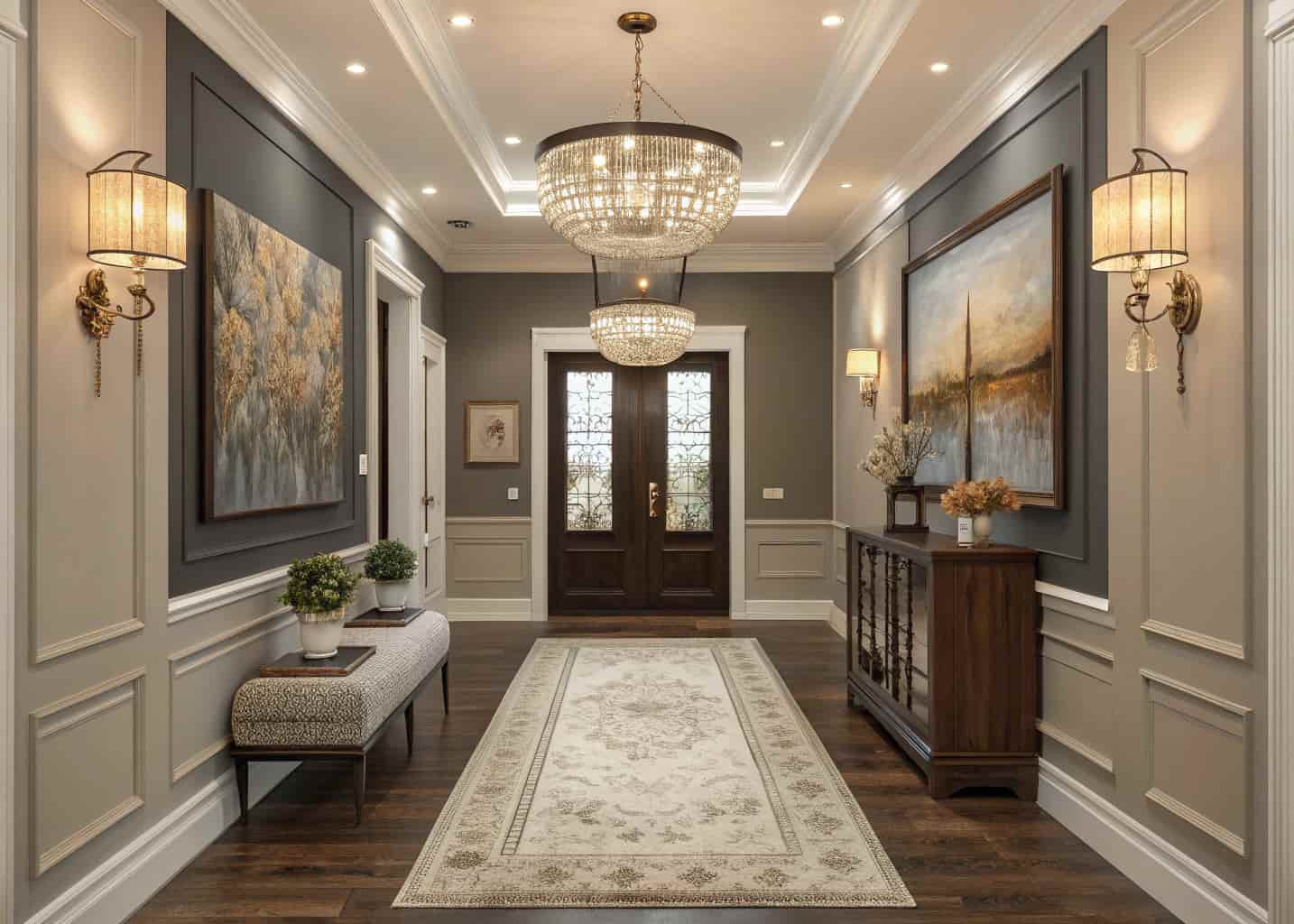 Small Home Entrance Decor Luxury