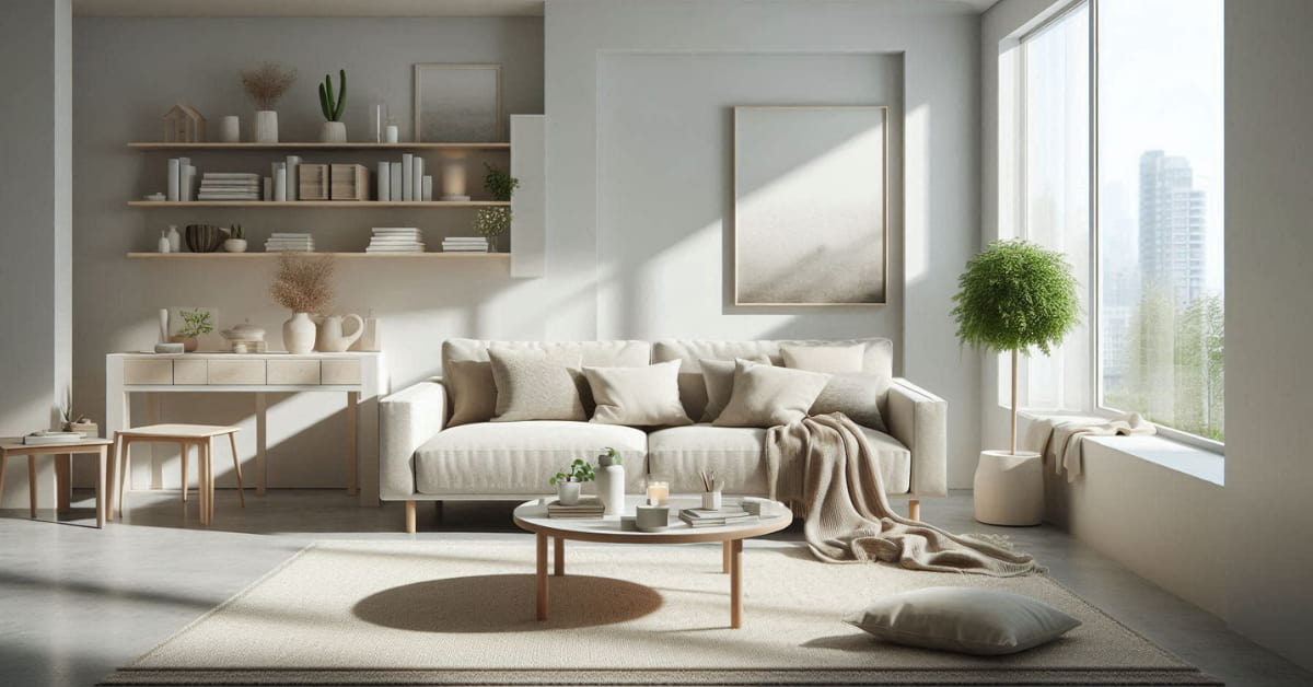 Concrete Floors Small Living Room