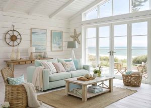 Coastal Chic Living Room