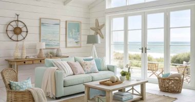 Coastal Chic Living Room