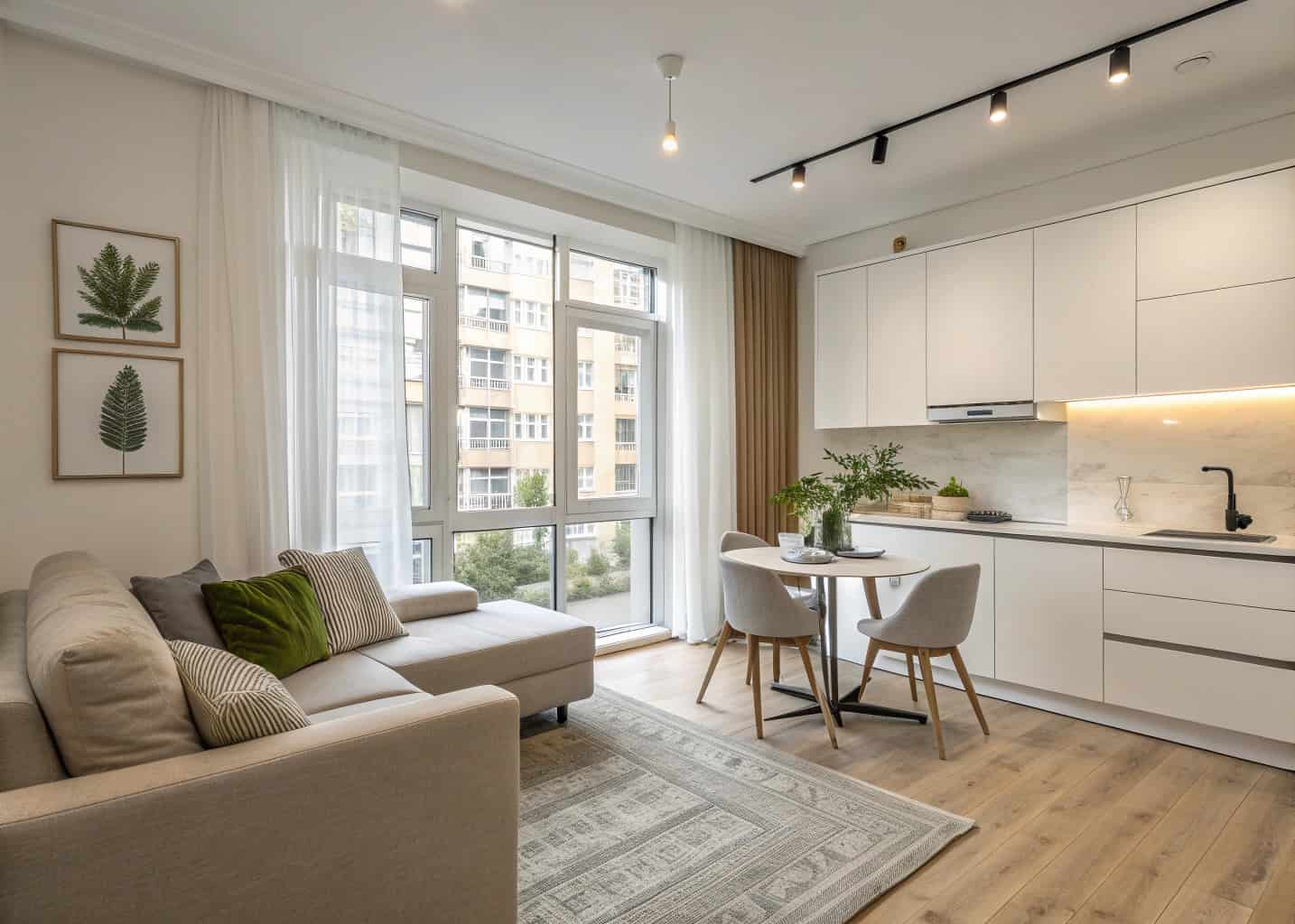 Modern Small Living and Dining Room Ideas