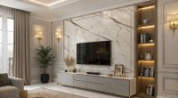 Luxury Living Room TV Unit Designs