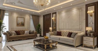 Rich House Interior Living Room