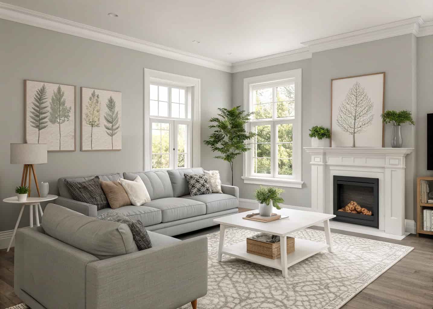 Grey Living Room Color Schemes