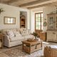 Rustic French Country Living Room Decor