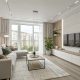 Modern Minimalist Living Room Apartment