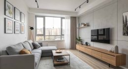 Minimalist Living Room Apartment