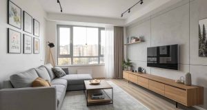 Minimalist Living Room Apartment