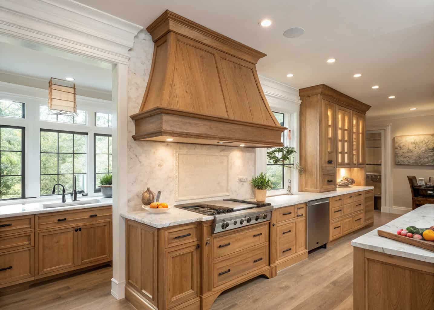 Wooden Range Hood