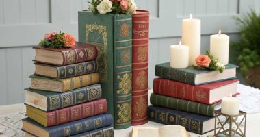Book Centerpiece Ideas