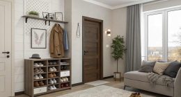 Shoe Rack in Living Room