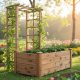 DIY Planter Box with Trellis