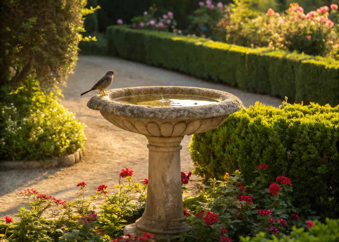 Bird Bath Garden