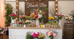 DIY Flower Bar