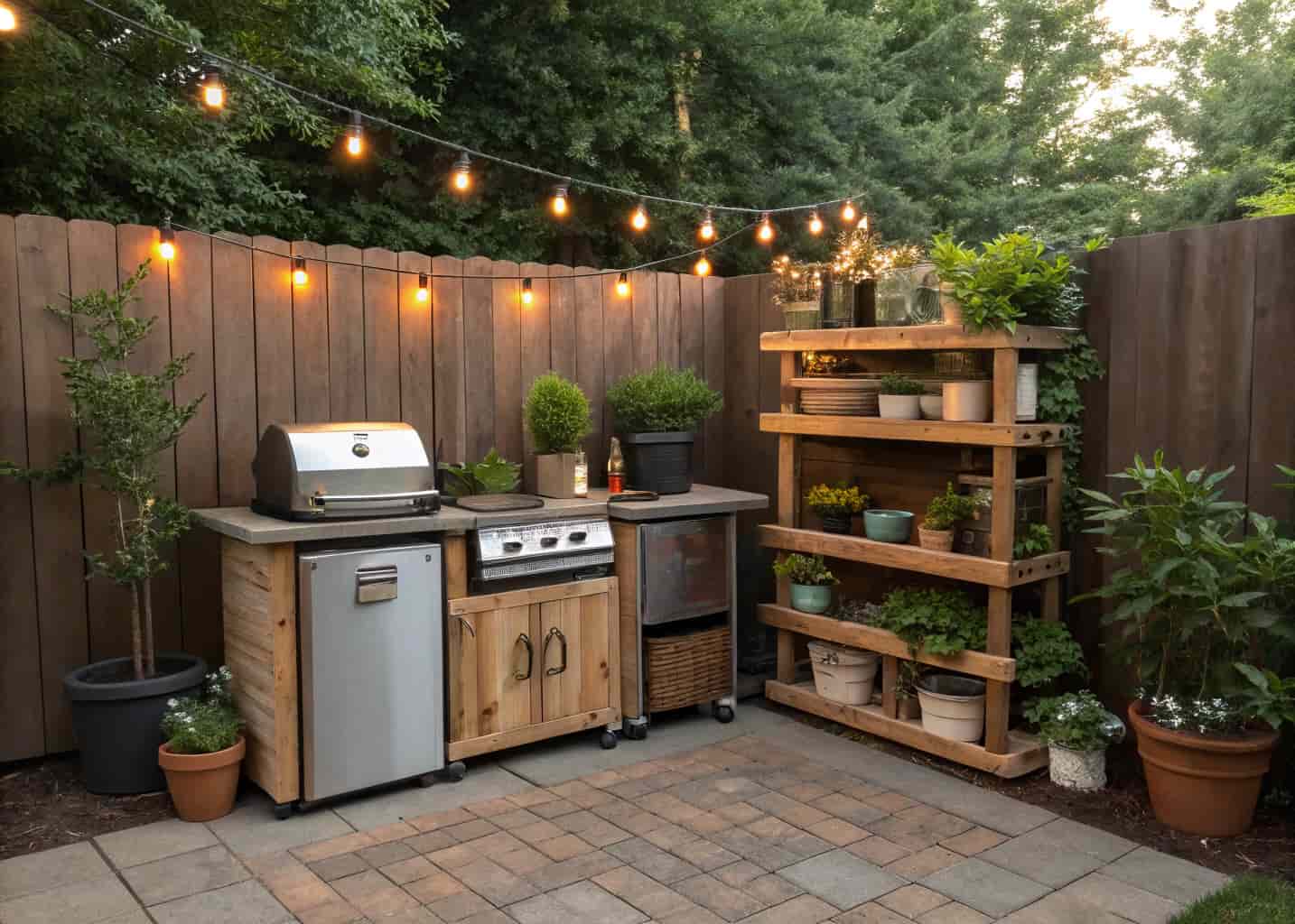 Small Outdoor Kitchen Ideas