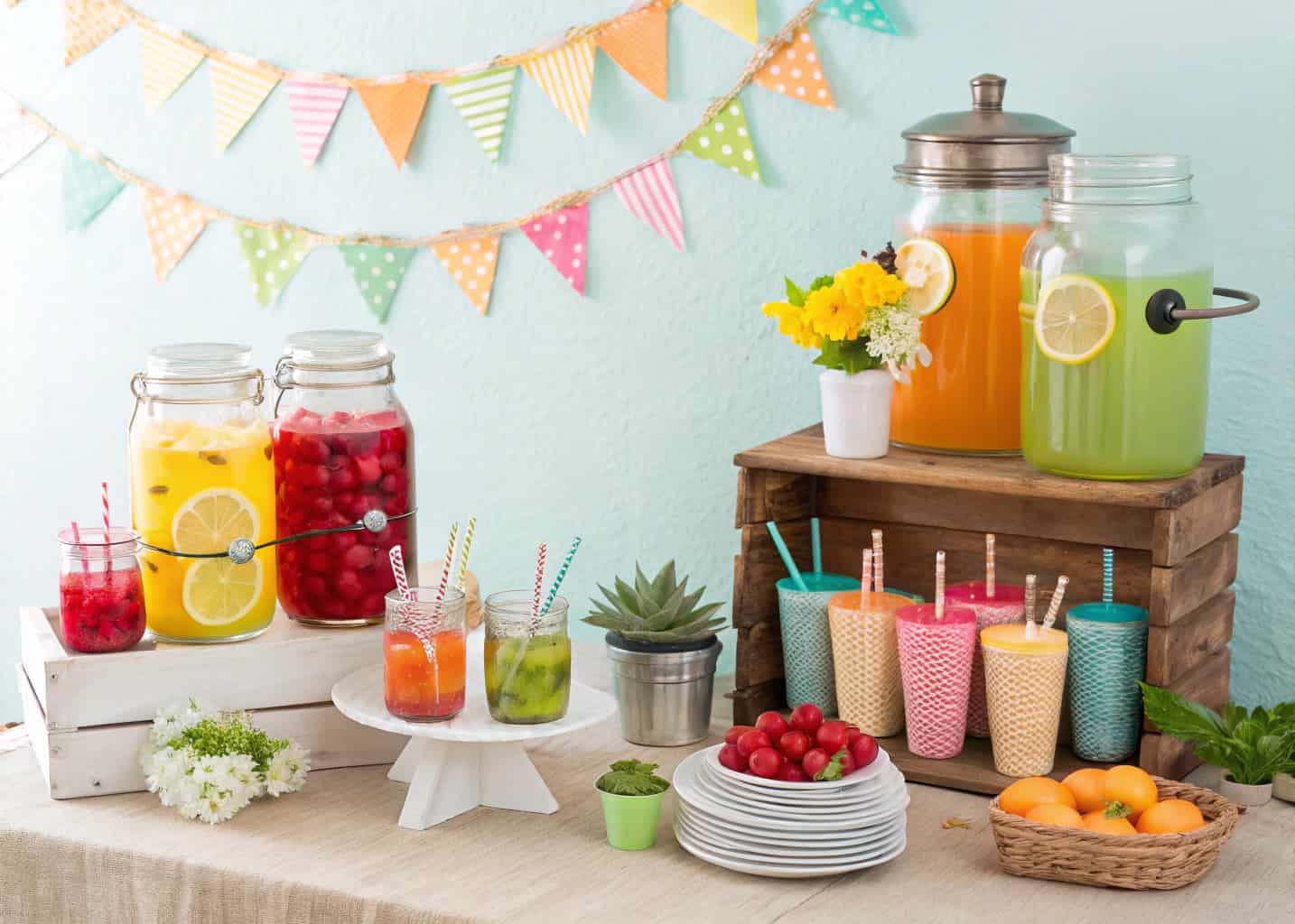 Drink Station party Ideas
