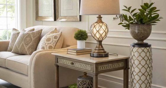 Corner Table in Your Living Room