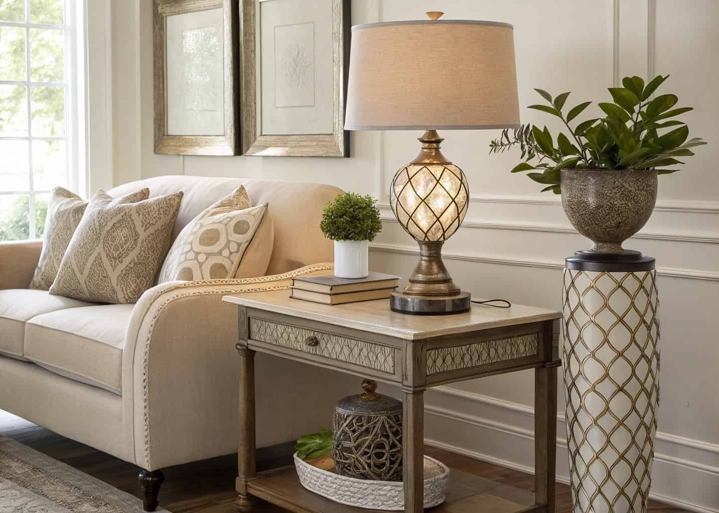 Corner Table in Your Living Room