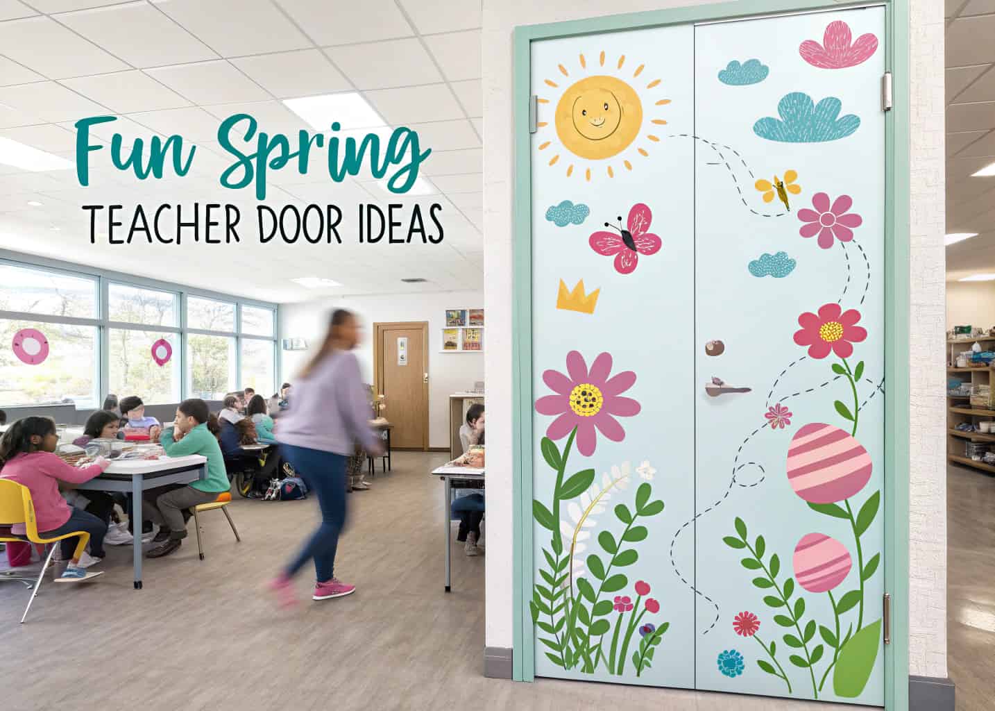 Spring Teacher Door