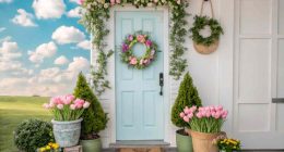Spring Front Door Decor