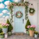 Spring Front Door Decor