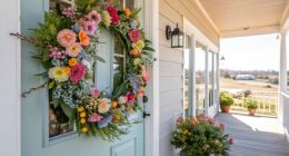 Spring Wreath Your Front Door