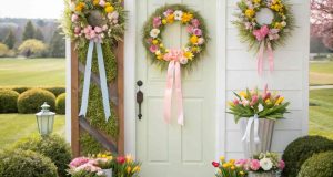 Spring Door Decor