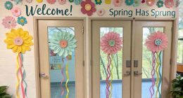 Spring Door Decoration Classroom