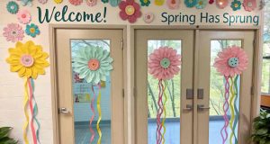Spring Door Decoration Classroom