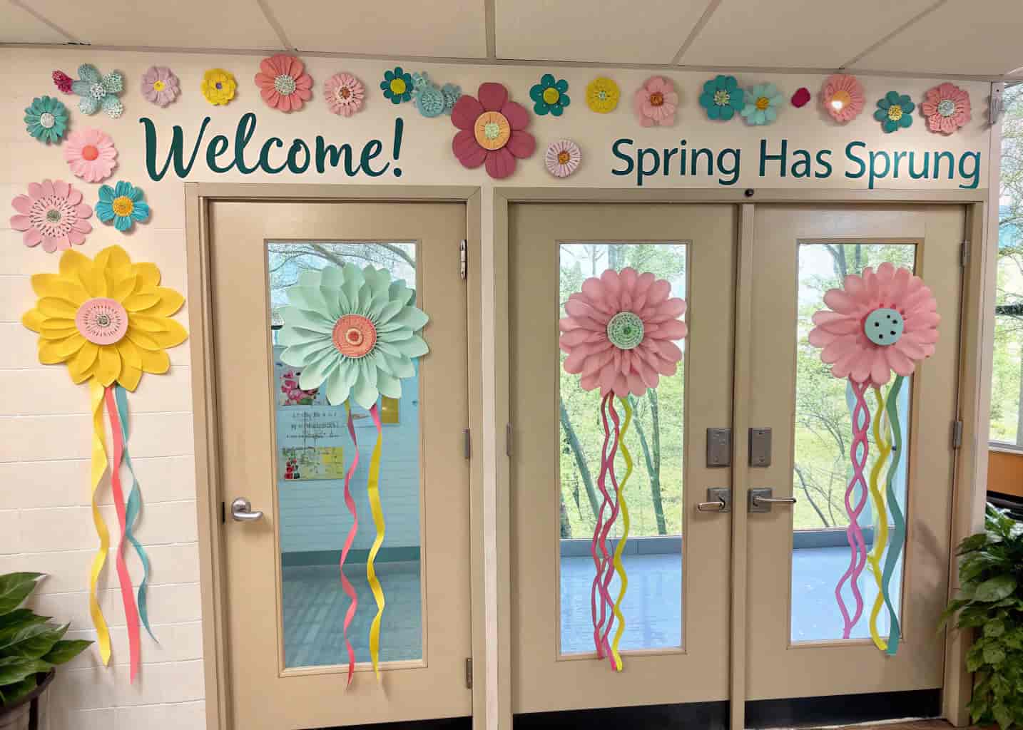 Spring Door Decoration Classroom