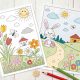 Spring Coloring Sheets