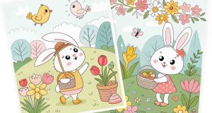 Spring Coloring Pages