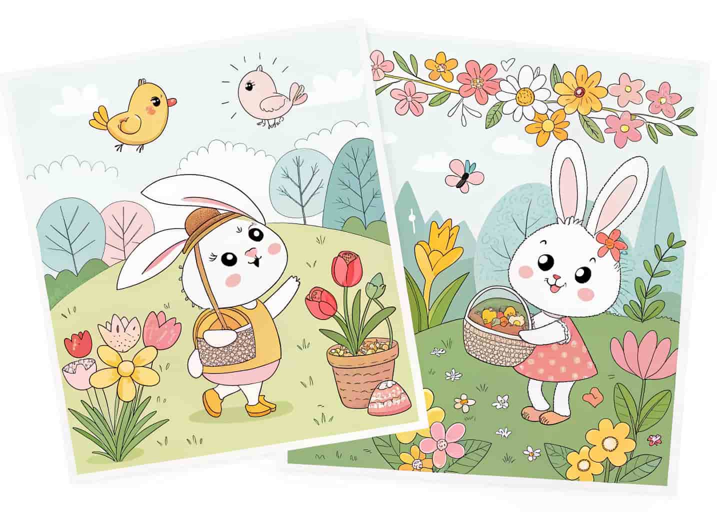 Spring Coloring Pages