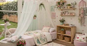 Spring Garden Party Cozy Bedroom