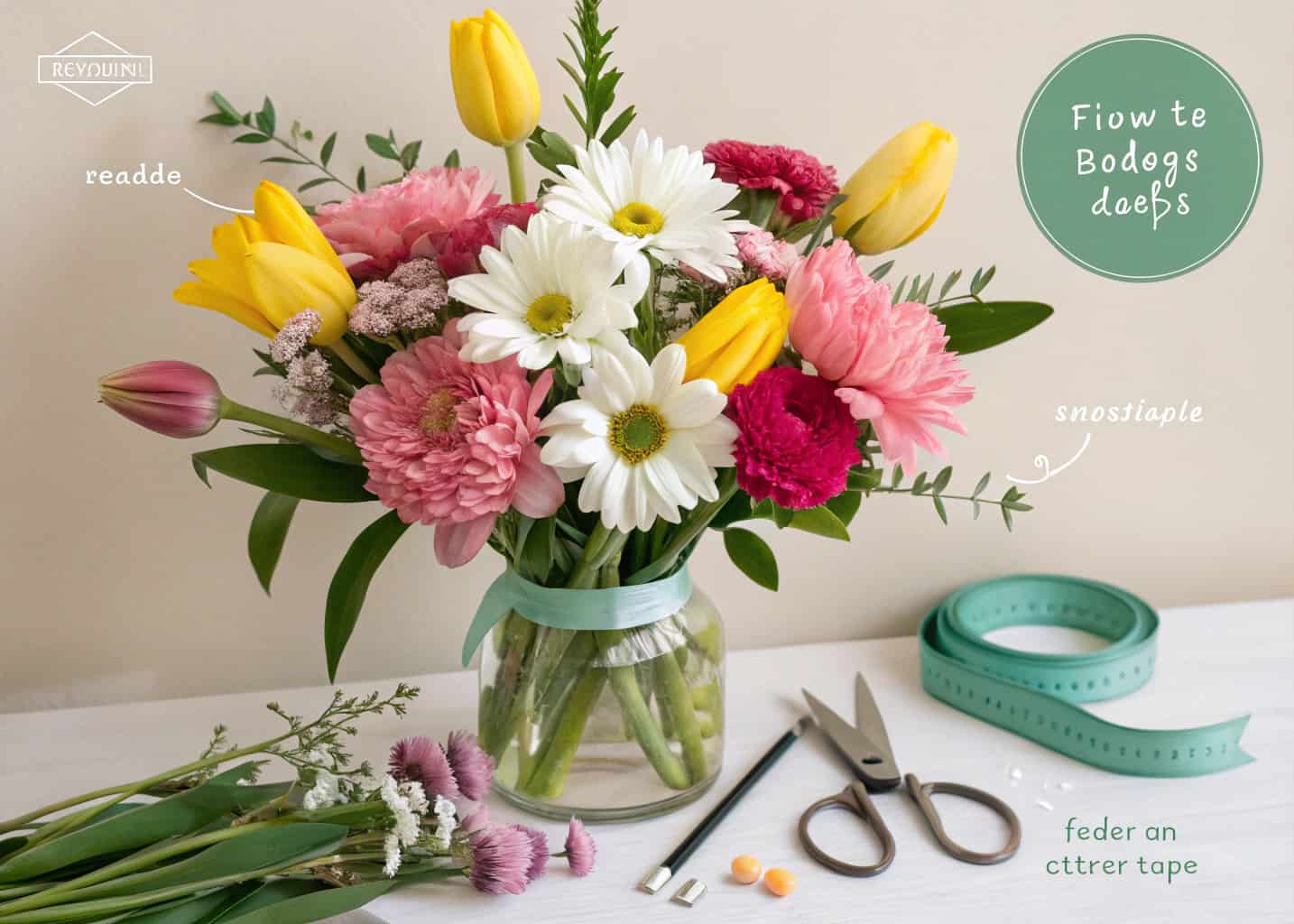 Make a Flower Bouquet