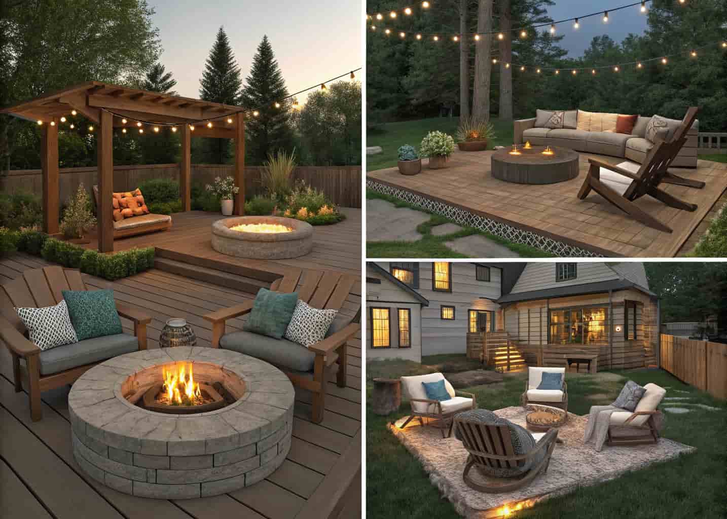Outdoor Fire Pit Seating