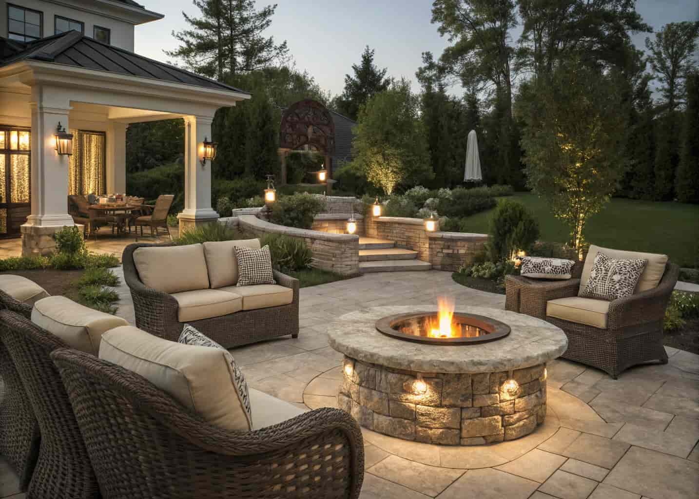 Fire Pit Landscaping