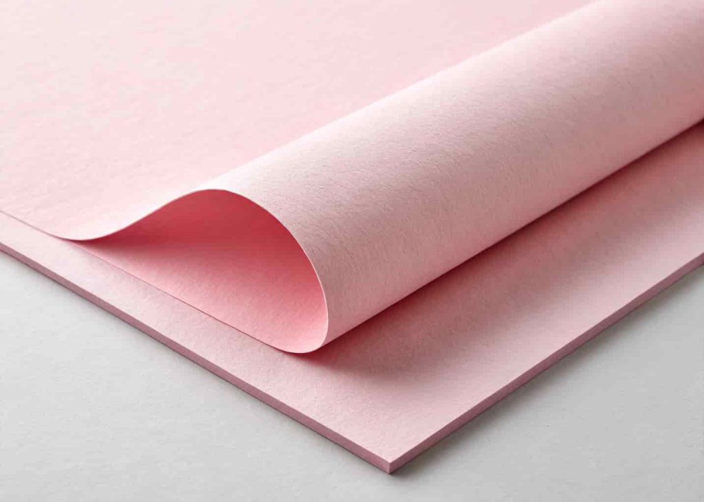Soft pastel pink paper texture with subtle grain for lifestyle and beauty brand design backgrounds