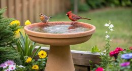 DIY Bird Bath Ideas