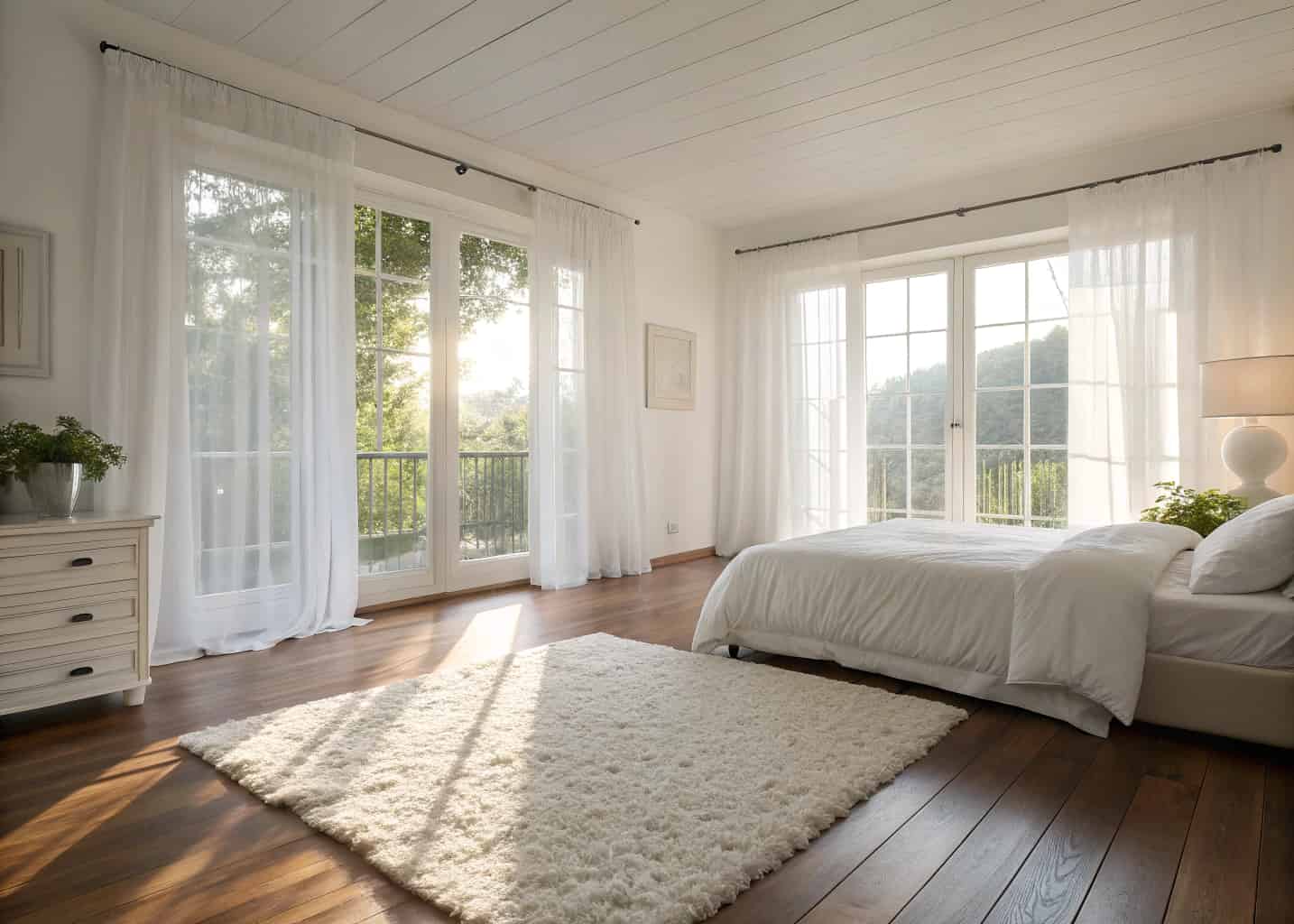 Cute White Rugs for Bedrooms