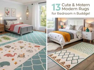 Cute Modern Rugs for Bedrooms